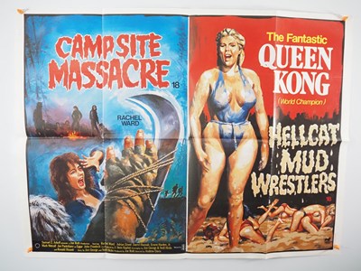 Lot 139 - A group of adult themed UK Quad film posters...