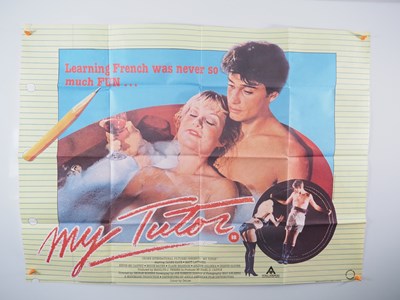 Lot 139 - A group of adult themed UK Quad film posters...