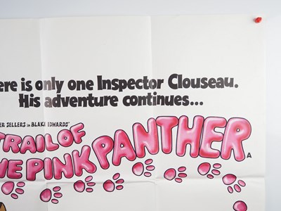 Lot 160 - TRAIL OF THE PINK PANTHER (1982) UK Quad film...