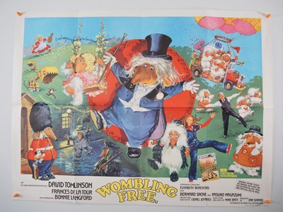 Lot 161 - WOMBLING FREE (1977) - UK Quad for the Lionel...