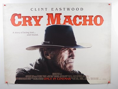 Lot 167 - CRY MACHO (2021) - A UK Teaser Quad film...