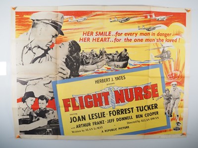 Lot 168 - FLIGHT NURSE (1953) - A UK Quad for this...