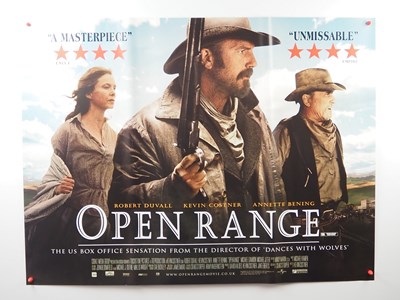 Lot 170 - OPEN RANGE (2003) - A pair of UK Quad movie...