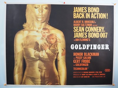 Lot 180 - JAMES BOND: GOLDFINGER (1964) - An original UK...