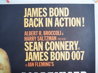 Lot 180 - JAMES BOND: GOLDFINGER (1964) - An original UK...