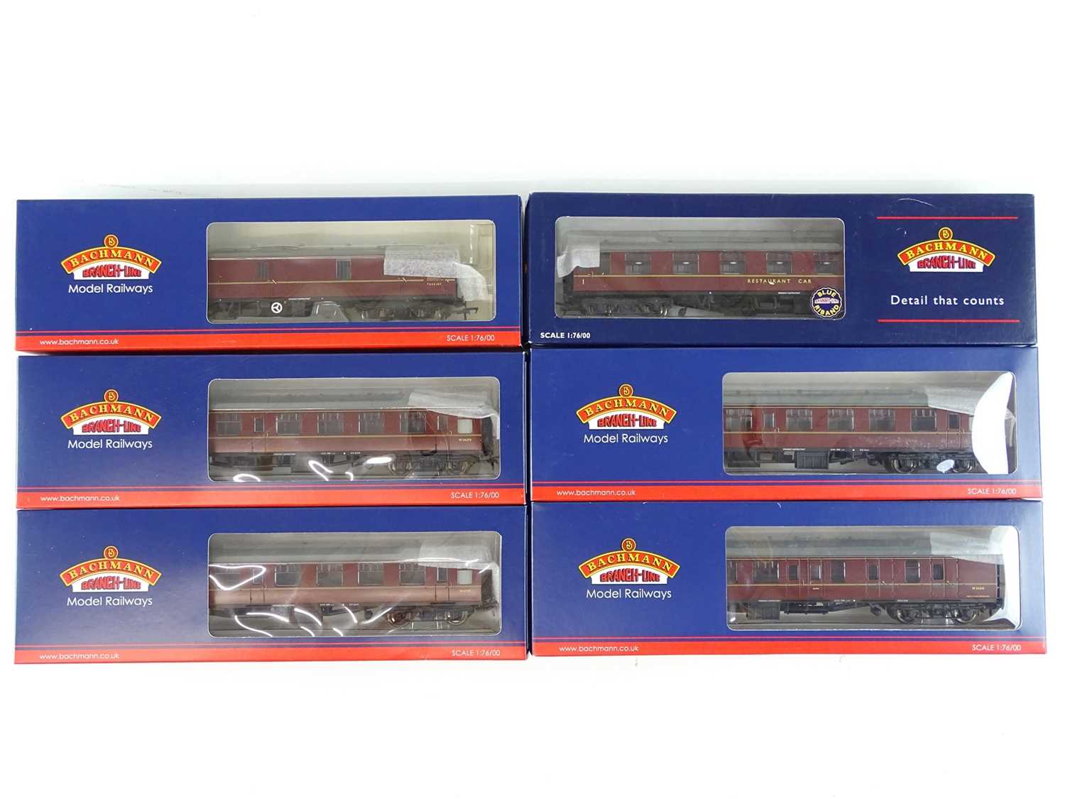 Lot 341 - A group of BACHMANN Mk.1 coaches all in BR...