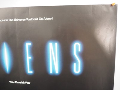 Lot 227 - ALIENS (1986) - UK Quad film poster for the...