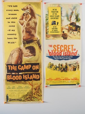 Lot 258 - THE CAMP ON BLOOD ISLAND (1958) US insert...