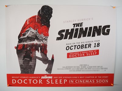 Lot 259 - THE SHINING (2019) Re-release UK Quad poster -...