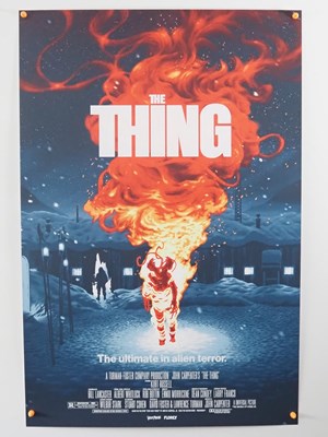Lot 260 - THE THING - alternative screen print movie...