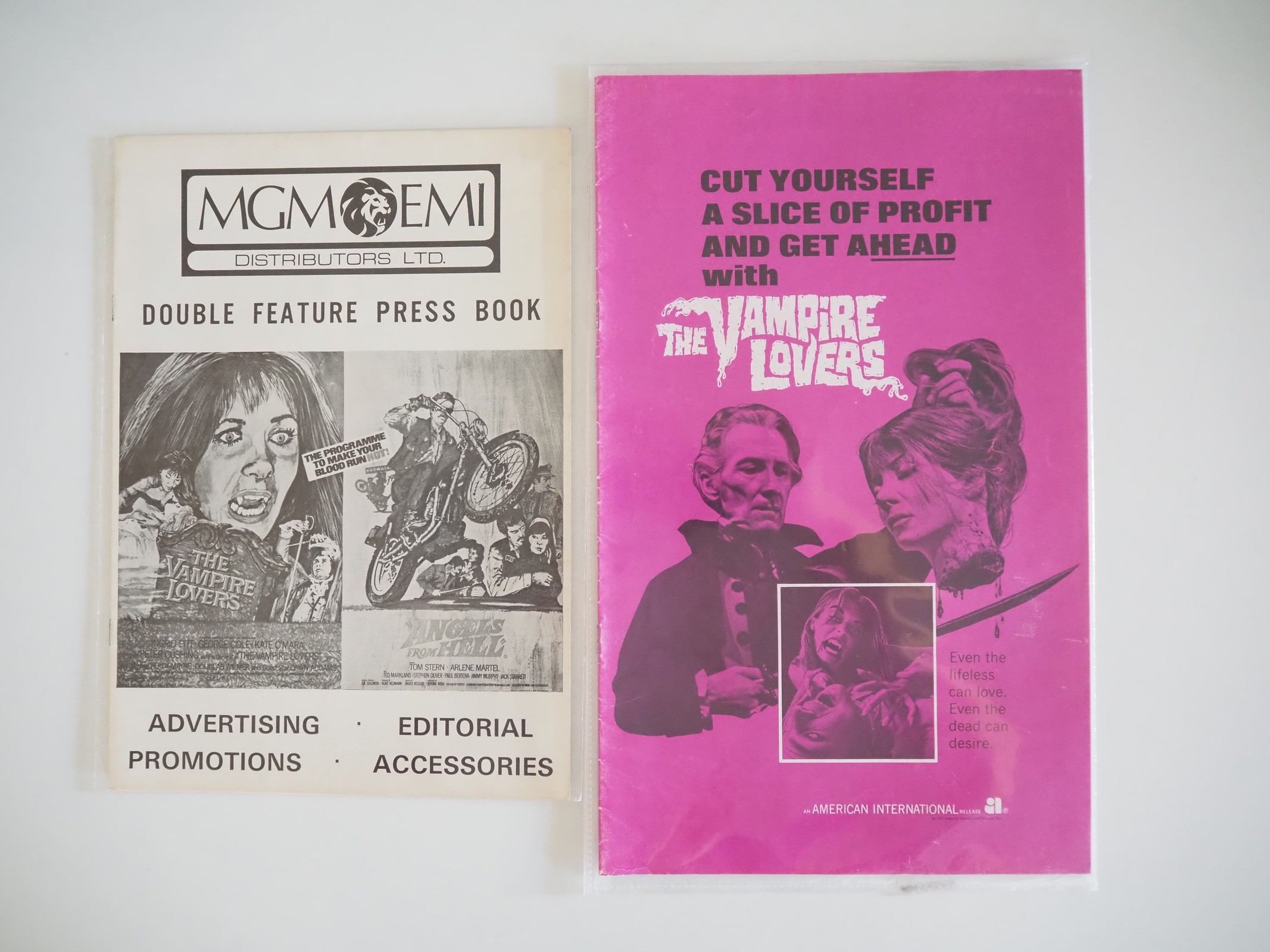 Lot 261 - THE VAMPIRE LOVERS (1970) US press campaign