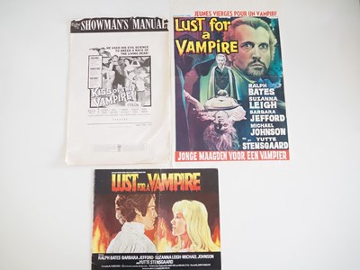 Lot 264 - VAMPIRES! - A group of memorabilia items...