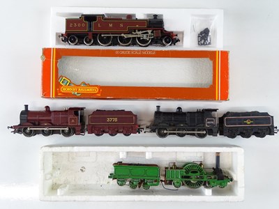 Lot 349 - A group of boxed and unboxed steam locomotives...