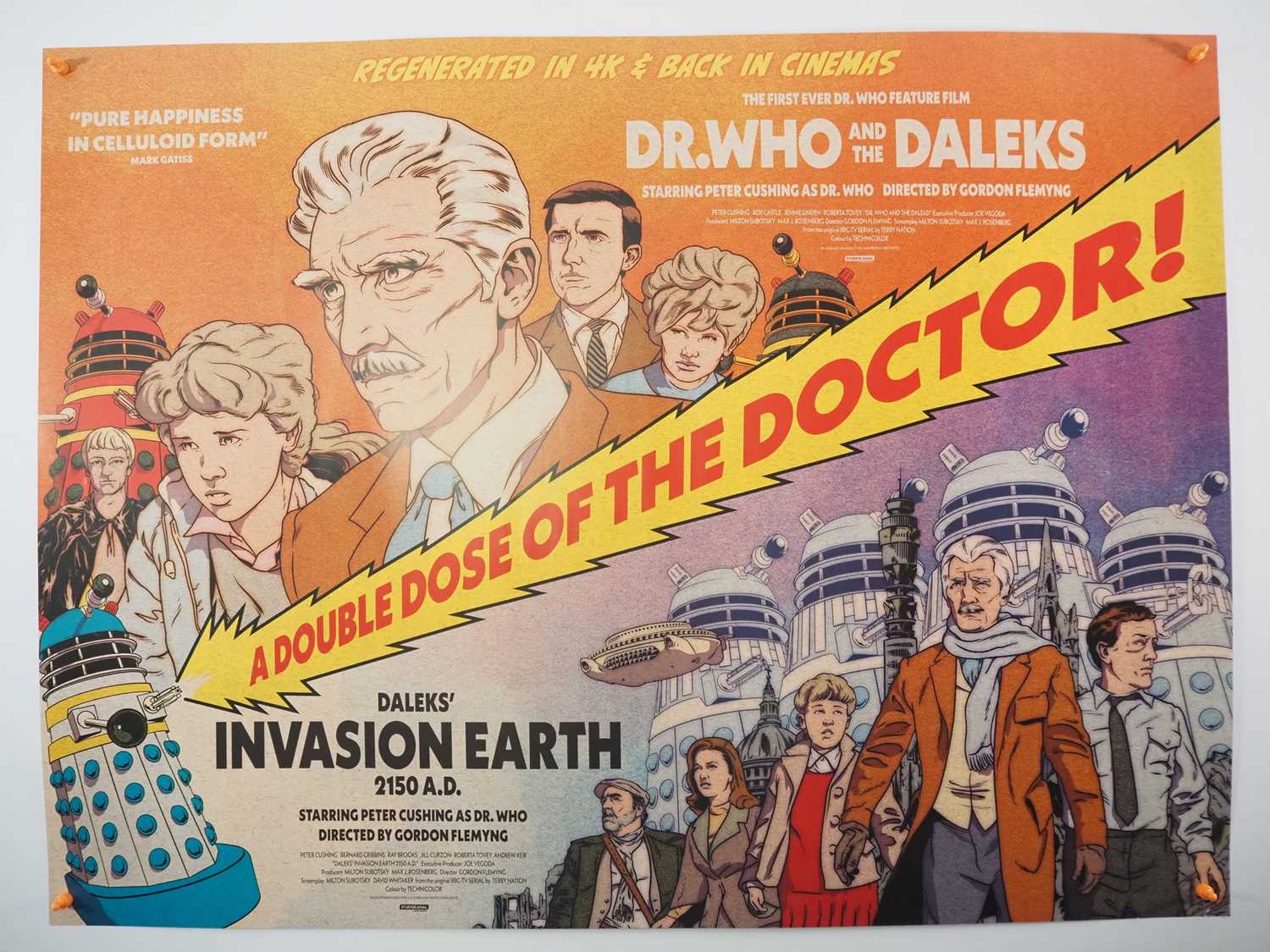 Lot 269 - DOCTOR WHO AND THE DALEKS/DALEKS INVASION