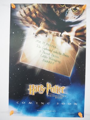 Lot 275 - HARRY POTTER - A double sided original HARRY...