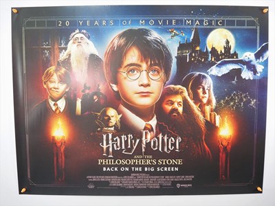 Lot 275 - HARRY POTTER - A double sided original HARRY...