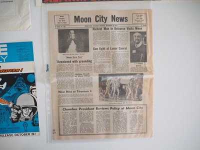 Lot 283 - MOON ZERO TWO (1969) A US pressbook, newspaper...