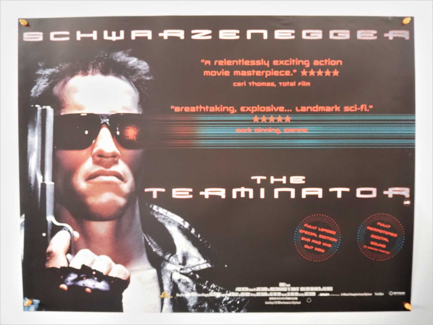 Lot 294 - TERMINATOR (2001) re-release and TERMINATOR 2:...