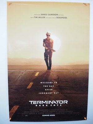 Lot 295 - TERMINATOR: A group of UK Quad and one sheet...