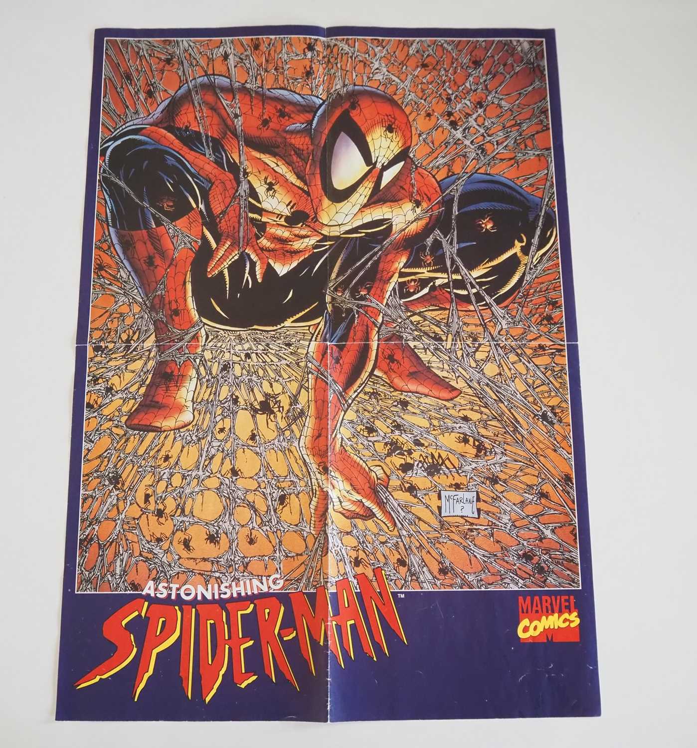 Lot 306 - ASTONISHING SPIDER-MAN - A Todd McFarlane...