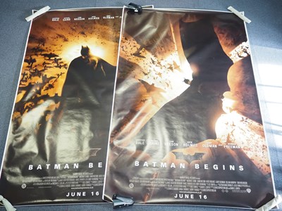 Lot 308 - BATMAN BEGINS (2005) - A pair of 60 x 40 film...