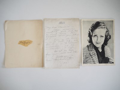 Lot 331 - JOAN CRAWFORD - A selection of signed and...