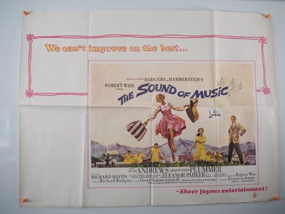 Lot 333 - THE SOUND OF MUSIC (1965) - UK Quad Oscars...