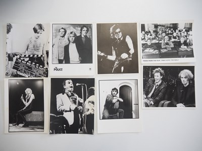 Lot 341 - A group of eight music related publicity...