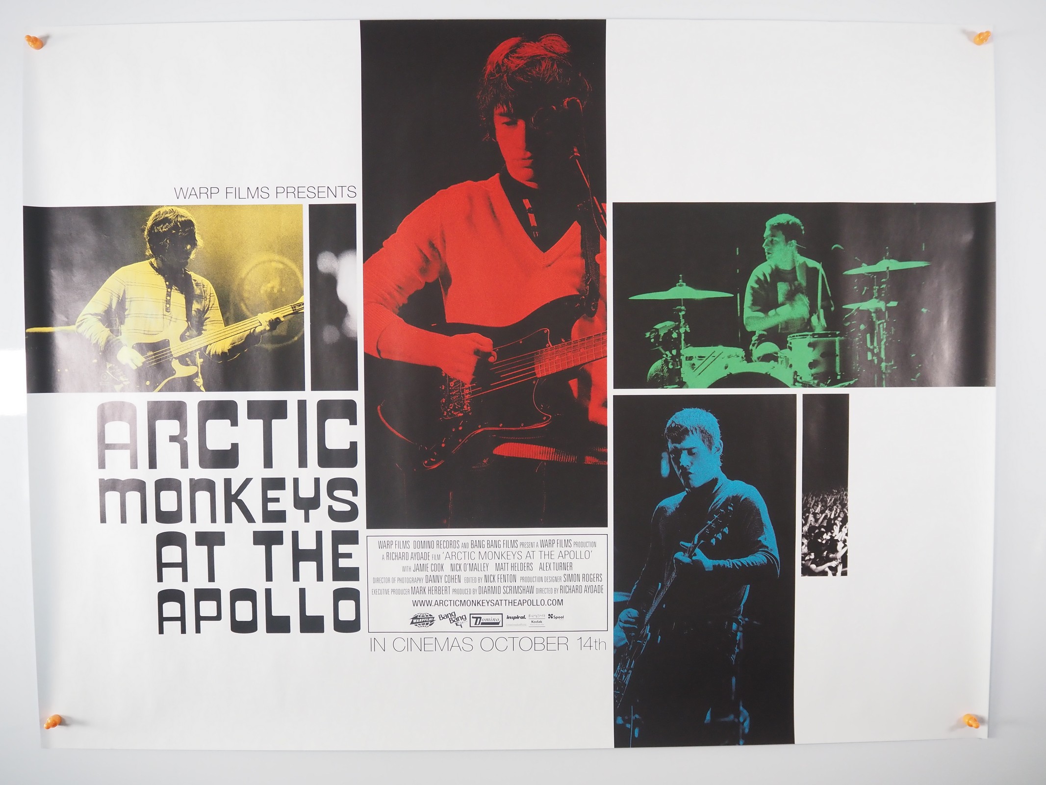 Lot 350 - ARCTIC MONKEYS AT THE APOLLO - A pair of UK