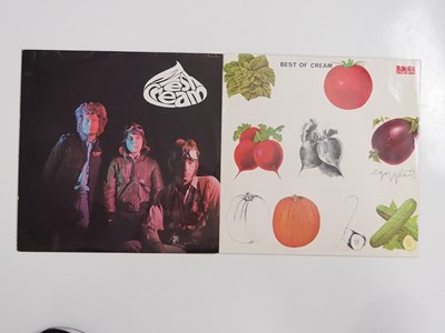 Lot 357 - CREAM - A pair of vinyl LPs comprising FRESH...