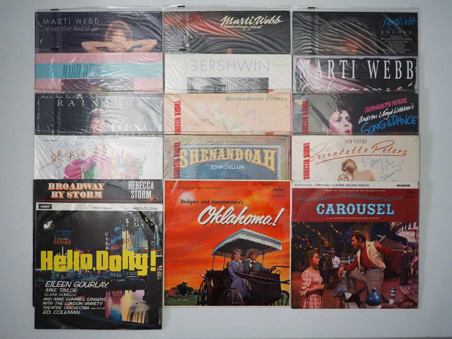 Lot 378 - MARTI WEBB - 6 vinyl LPs including I'M NOT...