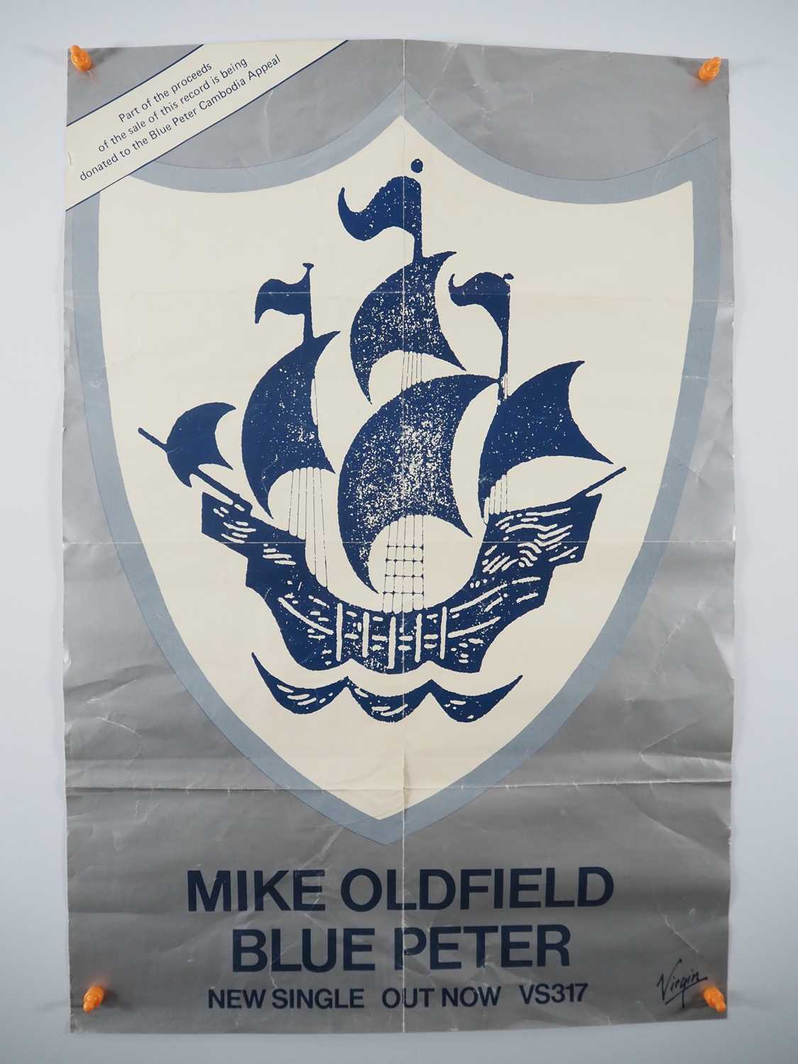 Lot 379 - MIKE OLDFIELD 'BLUE PETER' (1980) A...