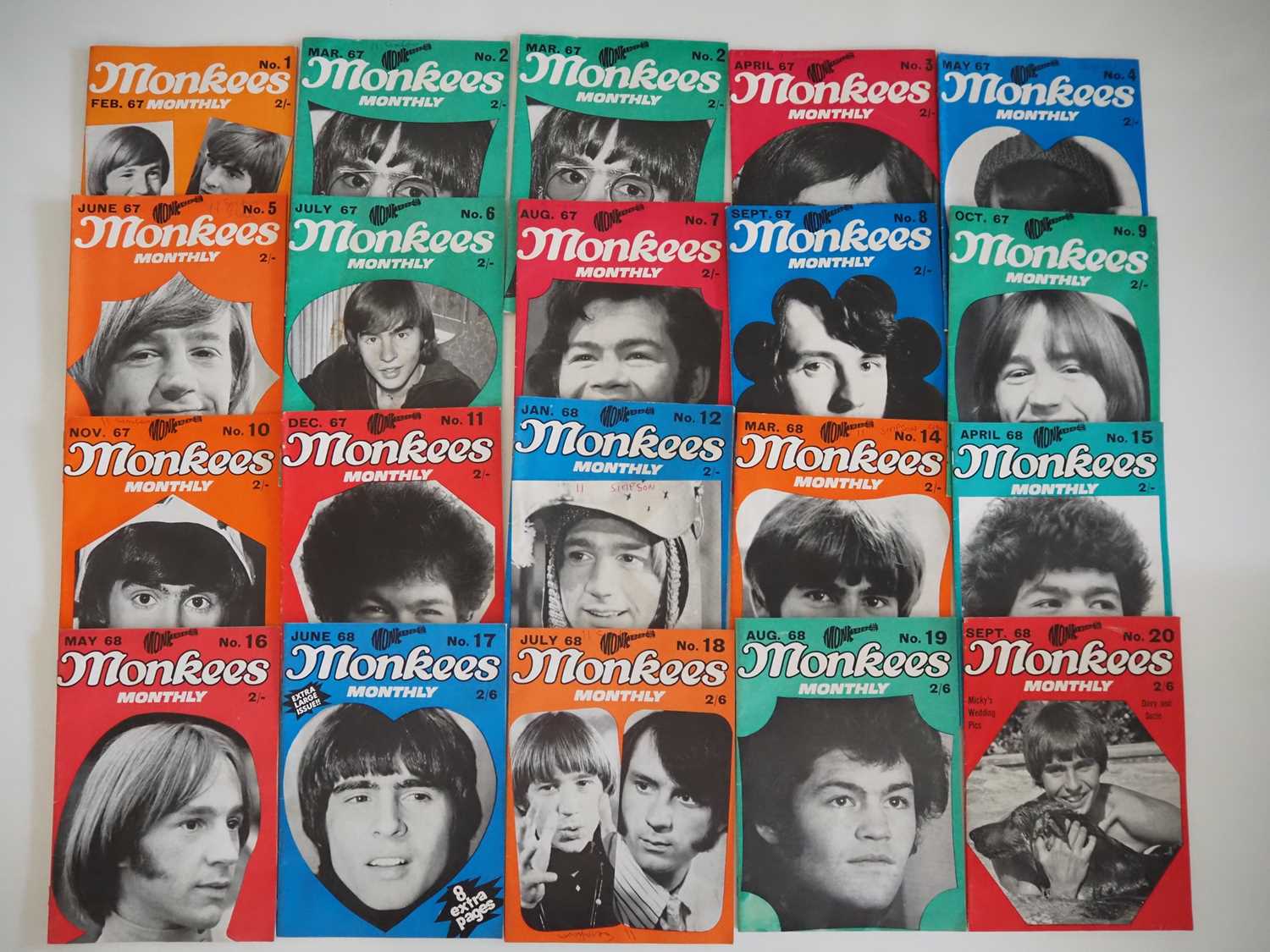 Lot 380 - MONKEES MONTHLY was a British magazine...