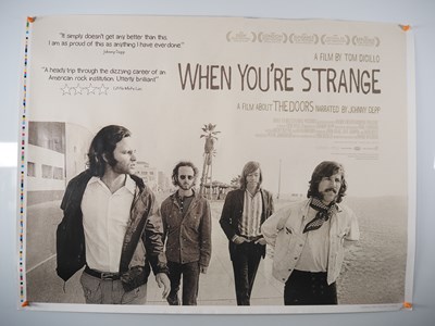 Lot 397 - THE DOORS - WHEN YOU'RE STRANGE (2010) - A UK...