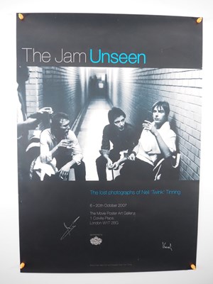 Lot 399 - THE JAM - A promotional poster for 'The Jam...