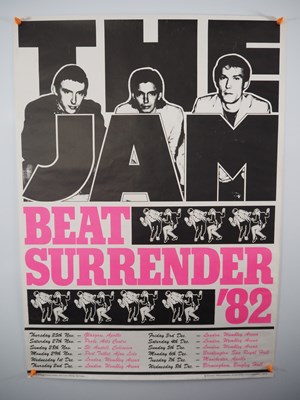 Lot 400 - THE JAM 'Beat Surrender' Tour - A rolled...
