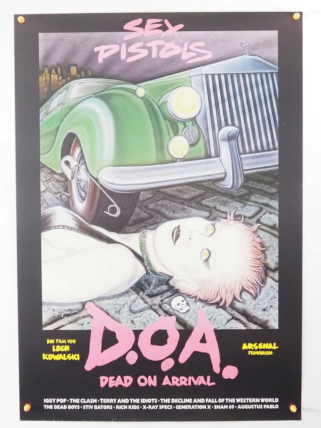Lot 408 - THE SEX PISTOLS: D.O.A. (1980) German A1