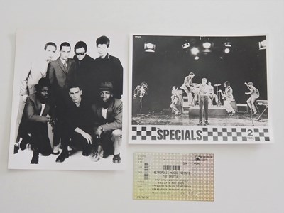 Lot 409 - THE SPECIALS - A pair of black/white publicity...