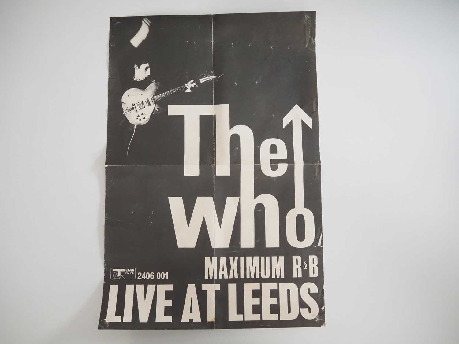 Lot 418 - THE WHO 'LIVE AT LEEDS' (1970) A folded...