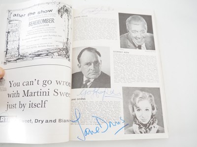 Lot 63 - A large quantity of bound theatre programmes...