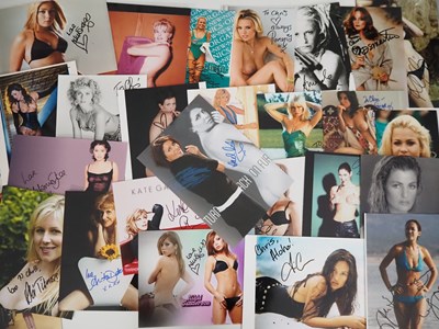 Lot 73 - A selection of signed photographs comprising:...