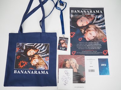 Lot 74 - BANARAMA IN STEREO LIVE - A VIP tote bag and...