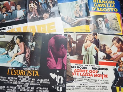 Lot 89 - A group of Italian photobusta posters for...