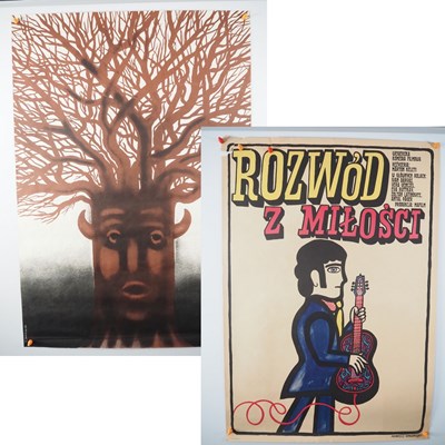 Lot 96 - A pair of Polish theatre and film posters...