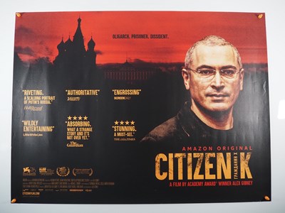 Lot 98 - CITIZEN K (2019) - A pair of UK Quad film...