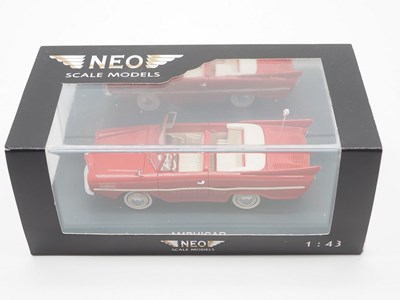 Lot 11 - A pair of 1:43 scale models by NEO and...