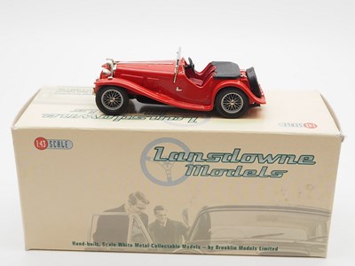 Lot 538 - A LANSDOWNE MODELS 'LDM 63A' hand built white...