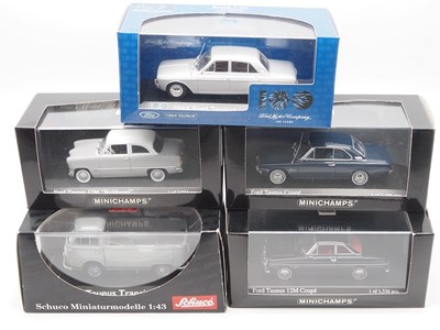 Lot 23 - A group of 1:43 scale models by SCHUCO and...