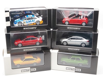 Lot 98 - A group of 1:43 scale models by MINICHAMPS and...