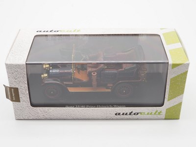 Lot 18 - A 1:43 scale AUTOCULT hand built resin model...